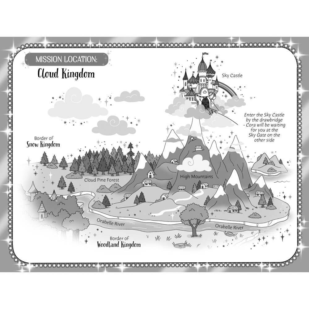Sticker Dolly Stories  #05 Castle in the Clouds (Zanna Davidson) Usborne
