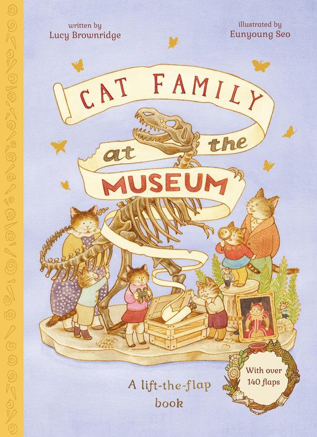 Cat Family at The Museum-Children’s interactive and activity books and kits-買書書 BuyBookBook