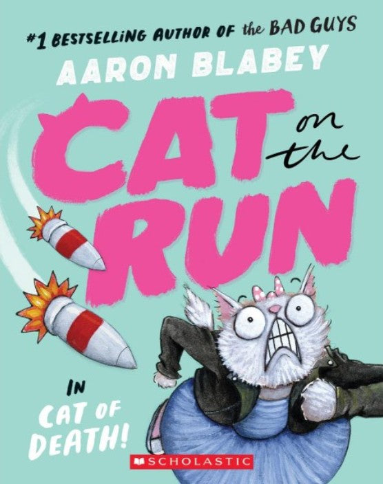 Cat on the Run Episode 1 Cat of Death! (Aaron Blabey)-Fiction: 兒童繪本 Picture Books-買書書 BuyBookBook