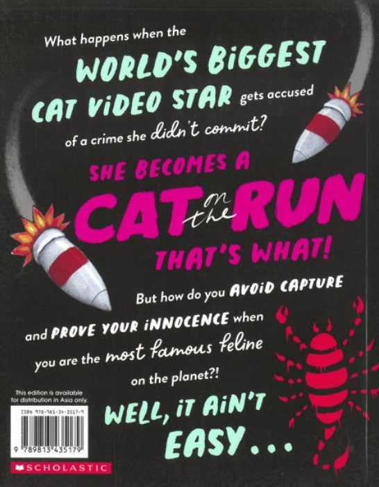 Cat on the Run Episode 1 Cat of Death! (Aaron Blabey)-Fiction: 兒童繪本 Picture Books-買書書 BuyBookBook