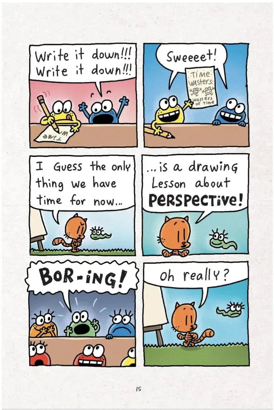 Cat Kid Comic Club (正版) #02 Perspectives (Hardback) (Dav Pilkey) Scholastic