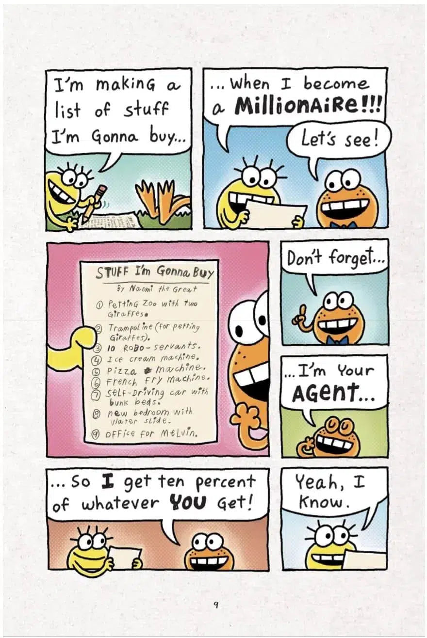 Cat Kid Comic Club (正版) #03 On Purpose (Hardback) (Dav Pilkey) Scholastic