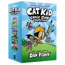 Cat Kid Comic Club (正版) Collection (Dav Pilkey) - 買書書 BuyBookBook