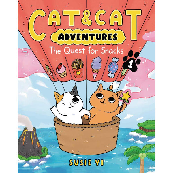 Cat & Cat Adventures #01 The Quest for Snacks (Susie Yi)-Fiction: 歷險科幻 Adventure & Science Fiction-買書書 BuyBookBook