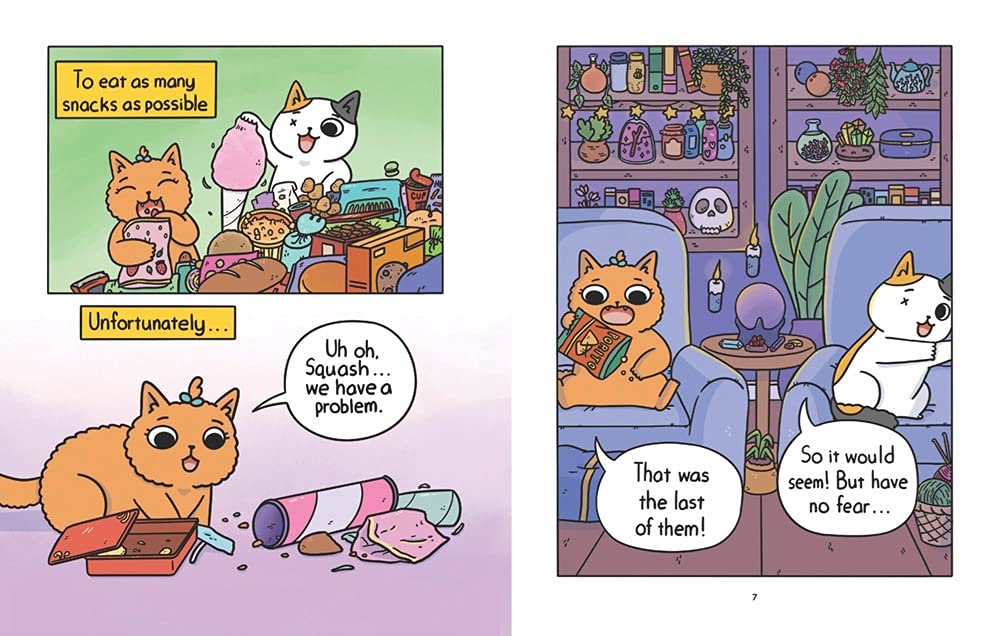 Cat & Cat Adventures #01 The Quest for Snacks (Susie Yi)-Fiction: 歷險科幻 Adventure & Science Fiction-買書書 BuyBookBook