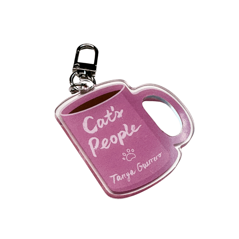 Cat's People Keychain