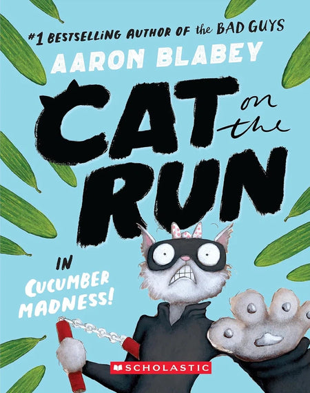 Cat on the Run Episode 2 in Cucumber Madness! (Aaron Blabey)-Fiction: 兒童繪本 Picture Books-買書書 BuyBookBook