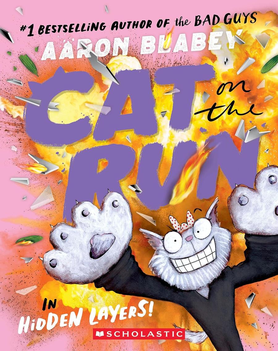 Cat on the Run Episode 3 Hidden Layers! (Aaron Blabey)-Children’s picture books-買書書 BuyBookBook