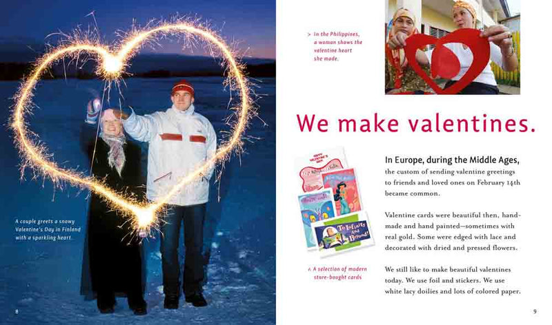 Celebrate Valentine's Day (Holidays around the world) - 買書書 BuyBookBook