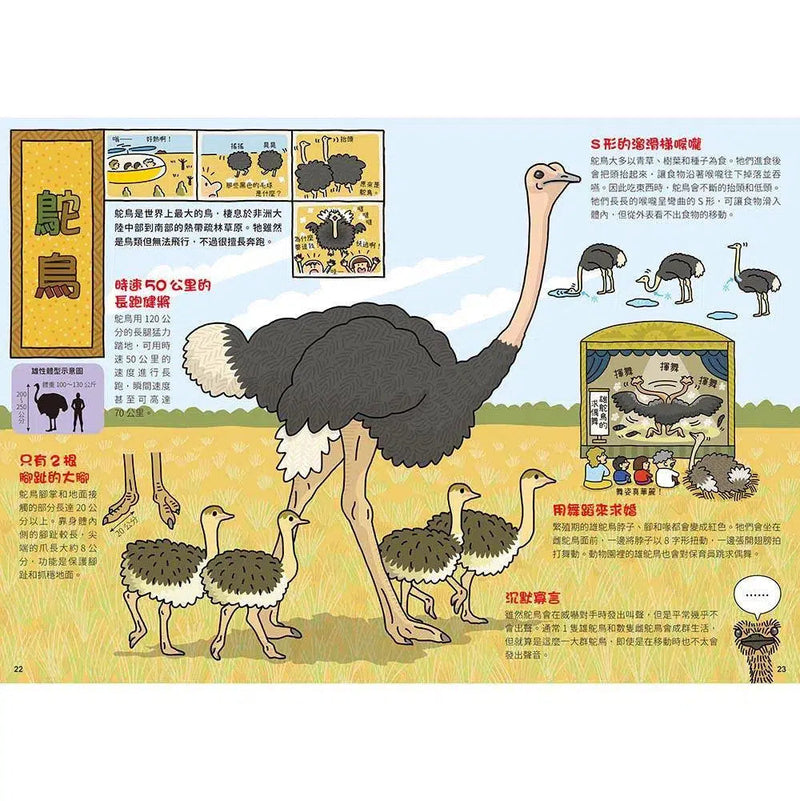 長知識！世界動物趣味圖解全紀錄-非故事: 動物植物 Animal & Plant-買書書 BuyBookBook