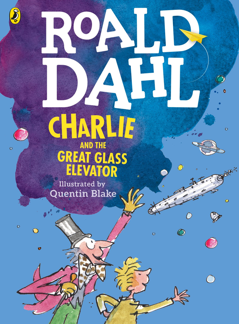 Charlie and the Great Glass Elevator (colour edition)-Children’s / Teenage fiction: Classic and traditional-買書書 BuyBookBook