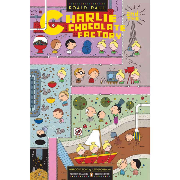Charlie and the Chocolate Factory (Roald Dahl)(Penguin Classics Deluxe Edition)-Fiction: 劇情故事 General-買書書 BuyBookBook