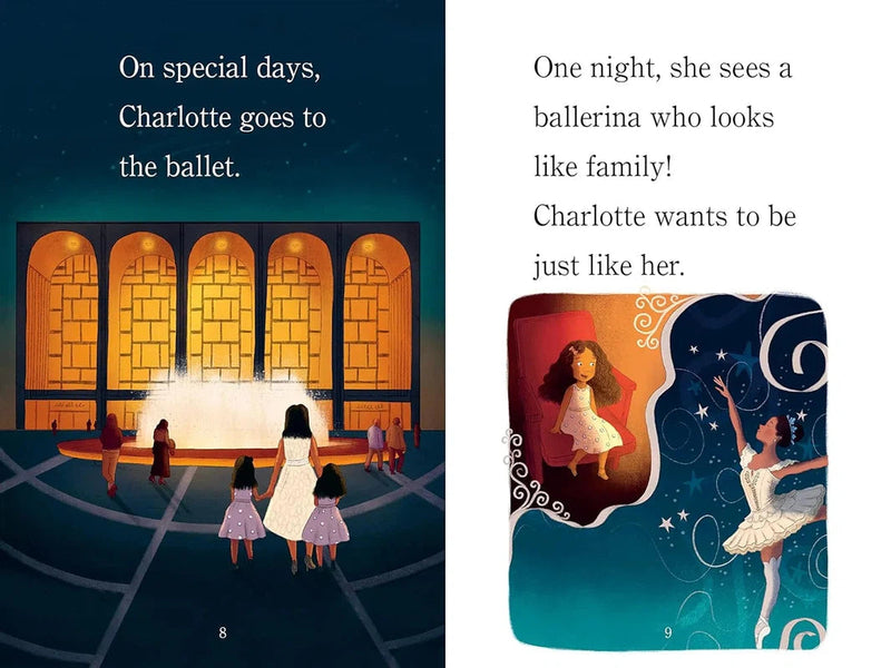 Charlotte the Ballerina: The True Story of a Girl Who Made Nutcracker History (Step into Reading L2)-Fiction: 橋樑章節 Early Readers-買書書 BuyBookBook