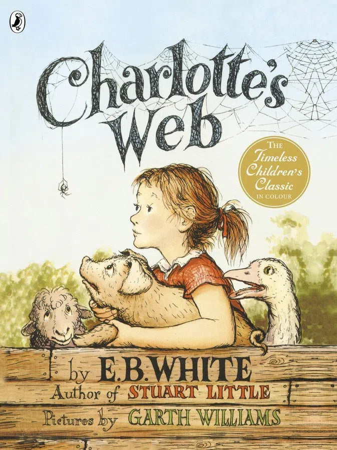 Charlotte's Web (Colour Edn)-Children’s / Teenage fiction: Nature and animal stories-買書書 BuyBookBook