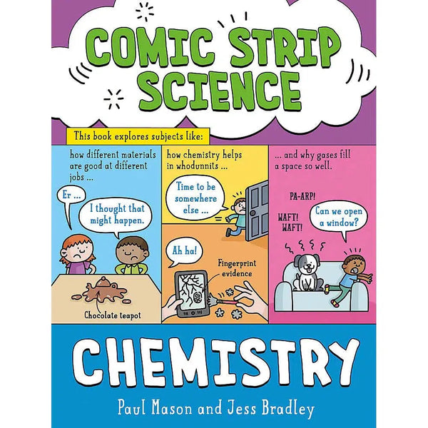 Chemistry (Comic Strip Science) (Paul Mason)-Nonfiction: 科學科技 Science & Technology-買書書 BuyBookBook