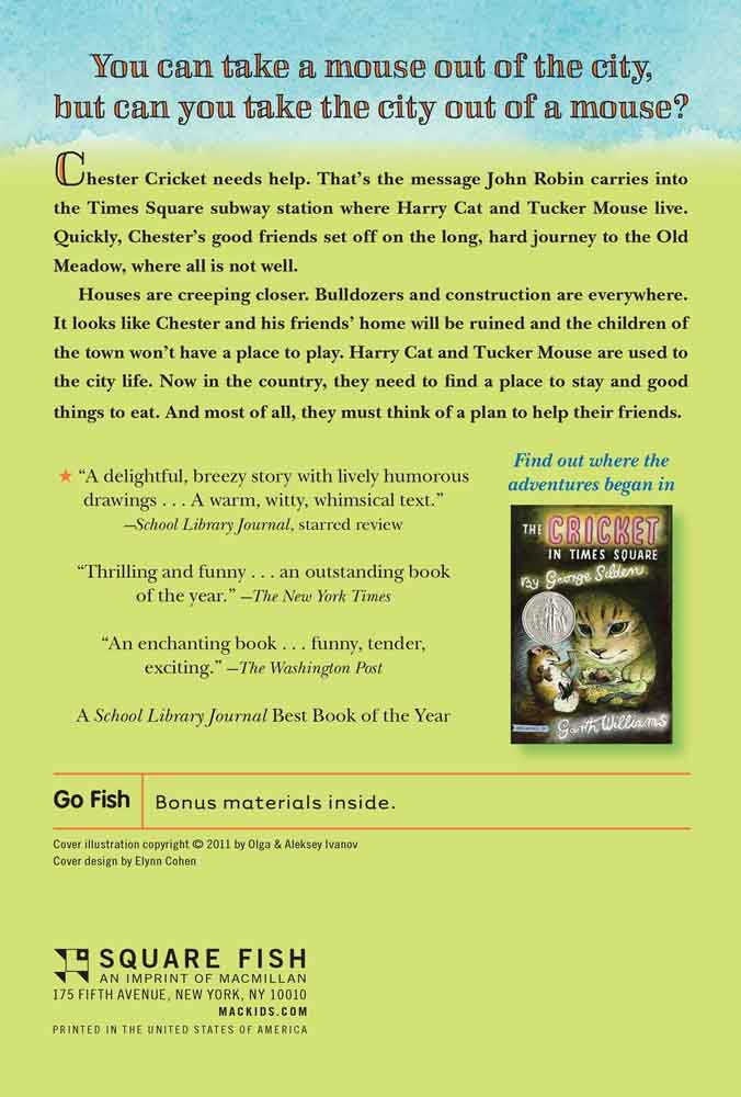 Chester Cricket and His Friends, #02 Tucker's Countryside - 買書書 BuyBookBook