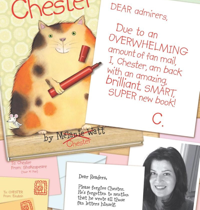 Chester's Back! (Melanie Watt)-Fiction: 兒童繪本 Picture Books-買書書 BuyBookBook