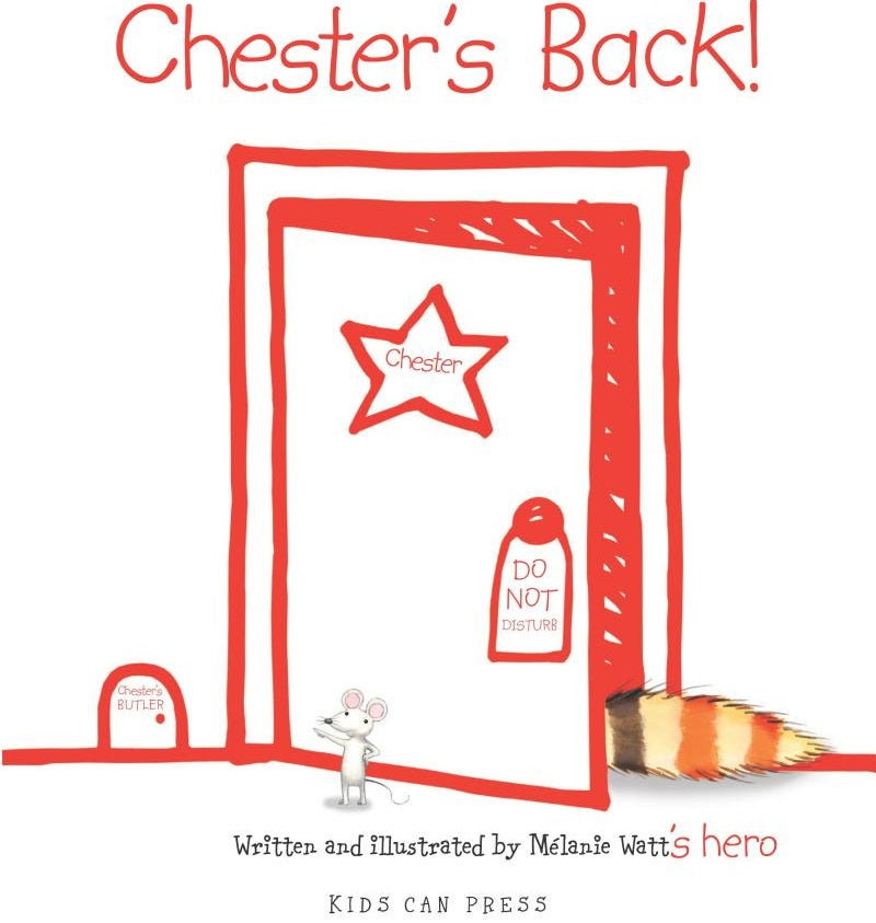 Chester's Back! (Melanie Watt)-Fiction: 兒童繪本 Picture Books-買書書 BuyBookBook