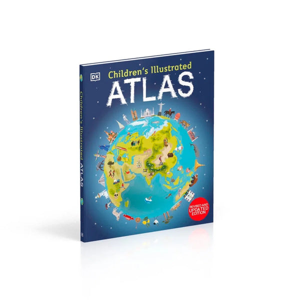 Children's Illustrated Atlas-Children’s / Teenage reference material-買書書 BuyBookBook