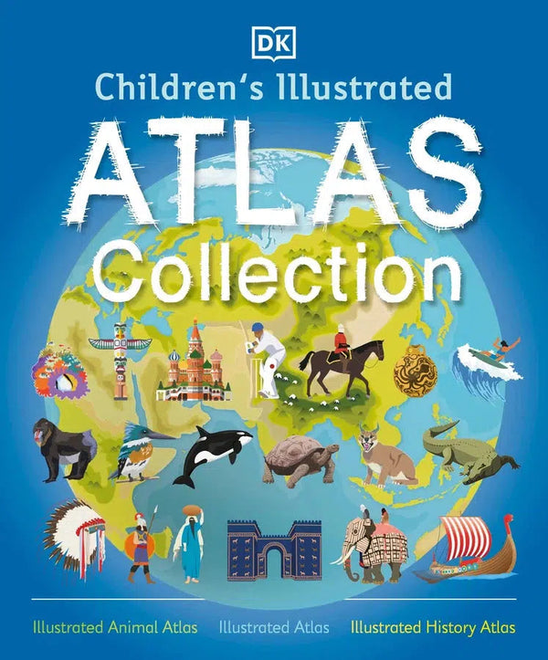 Children's Illustrated Atlas Collection-Children’s / Teenage reference: Atlases and maps-買書書 BuyBookBook