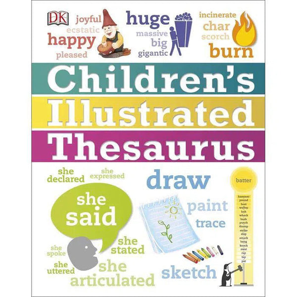 Children's Illustrated Thesaurus-Children’s / Teenage reference: Encyclopaedias, general reference-買書書 BuyBookBook