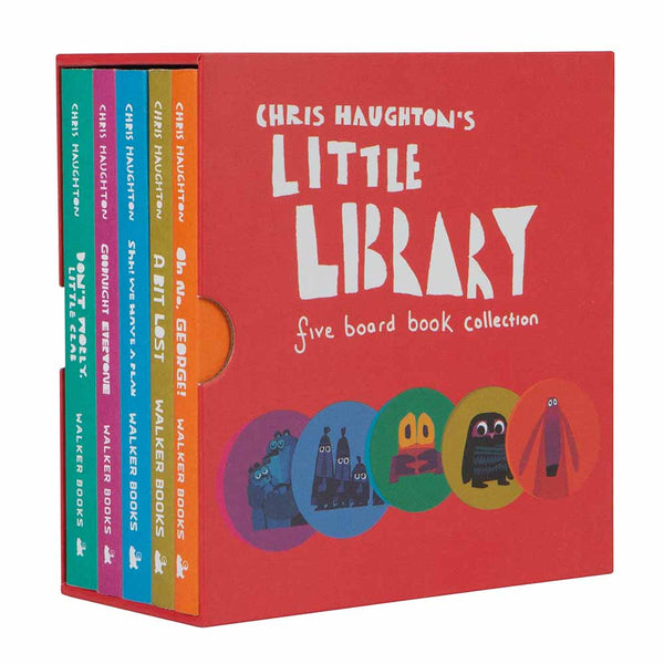 Chris Haughton's Little Library Collection (5 Books)-Fiction: 兒童繪本 Picture Books-買書書 BuyBookBook