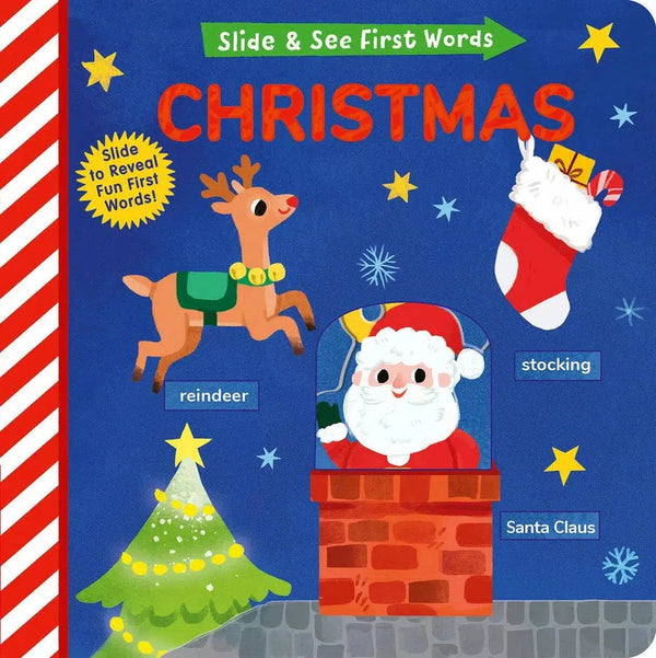 Christmas: Slide and See First Words-Children’s / Teenage fiction: General, modern and contemporary fiction-買書書 BuyBookBook