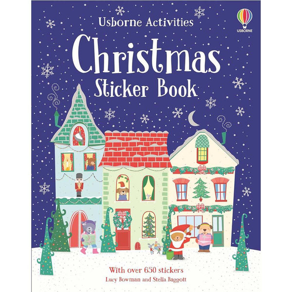 Christmas Sticker Book (Lucy Bowman)-Activity: 繪畫貼紙 Drawing & Sticker-買書書 BuyBookBook