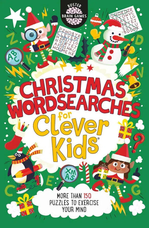 Christmas Wordsearches for Clever Kids®-Children’s / Teenage general interest: Hobbies/ quizzes/ toys and games-買書書 BuyBookBook