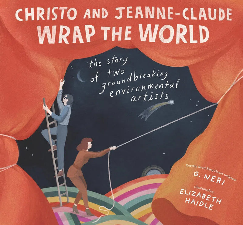 Christo and Jeanne-Claude Wrap the World: The Story of Two Groundbreaking Environmental Artists-Children’s / Teenage general interest: Biography and autobiography-買書書 BuyBookBook