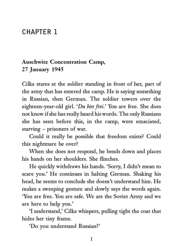 Tattooist of Auschwitz, The #2: Cilka's Journey (Heather Morris)-Fiction: 劇情故事 General-買書書 BuyBookBook