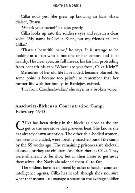 Tattooist of Auschwitz, The #2: Cilka's Journey (Heather Morris)-Fiction: 劇情故事 General-買書書 BuyBookBook
