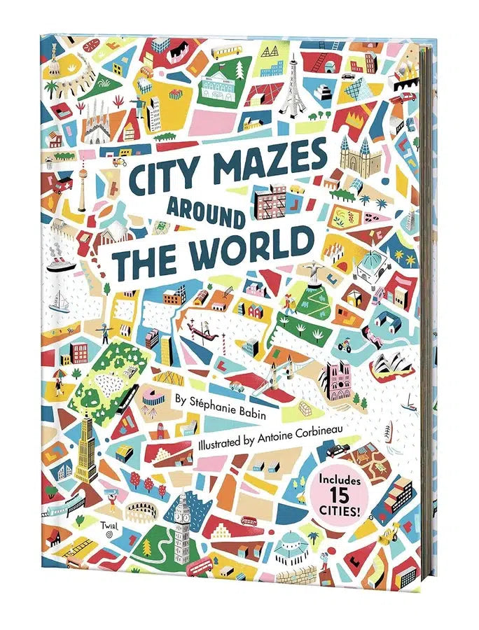 City Mazes Around the World (Stéphanie Babin)-Nonfiction: 常識通識 General Knowledge-買書書 BuyBookBook