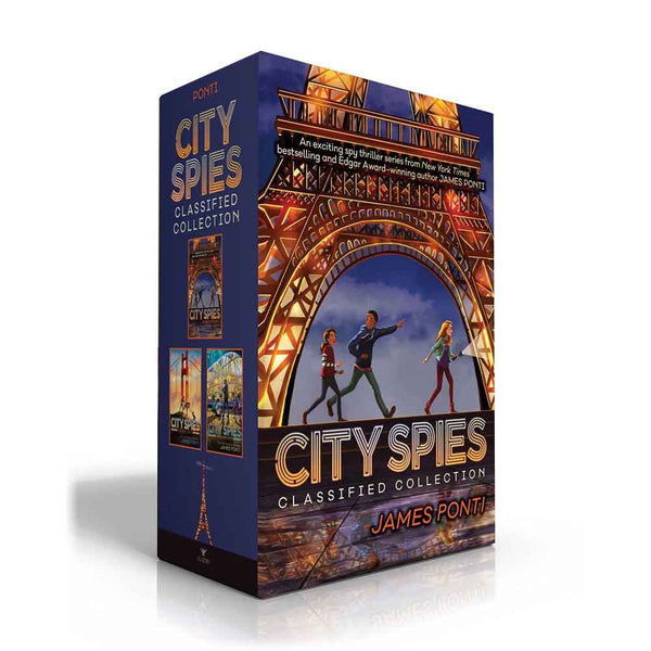 City Spies Classified Collection Box Set-Fiction: 歷險科幻 Adventure & Science Fiction-買書書 BuyBookBook
