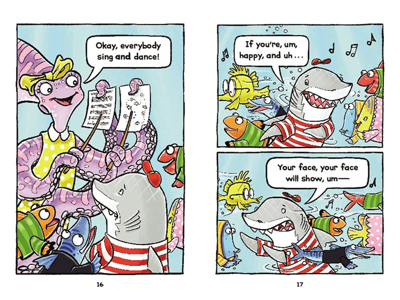 ICR: Clark the Shark and the School Sing (I Can Read! Comics L1)-Fiction: 橋樑章節 Early Readers-買書書 BuyBookBook