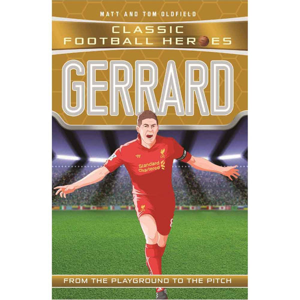 Classic Football Heroes - Gerrard (Matt & Tom Oldfield)-Nonfiction: 人物傳記 Biography-買書書 BuyBookBook