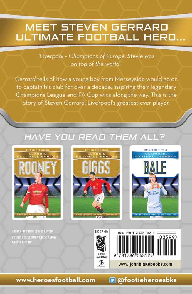 Classic Football Heroes - Gerrard (Matt & Tom Oldfield)-Nonfiction: 人物傳記 Biography-買書書 BuyBookBook