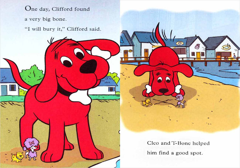 Clifford Big Red Adventure Set (10 Books with CD & QR code) - 買書書 BuyBookBook