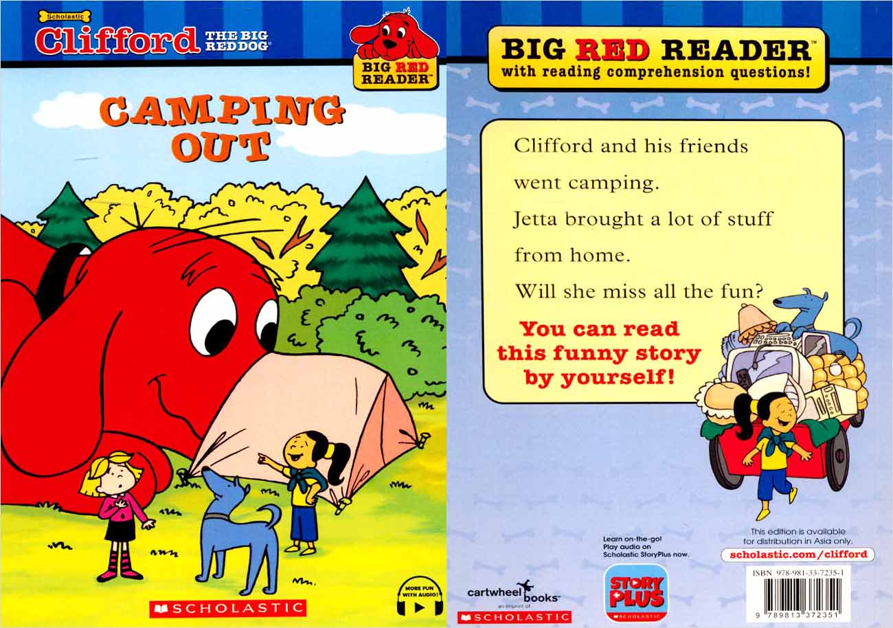 Clifford Big Red Adventure Set (10 Books with CD & QR code)