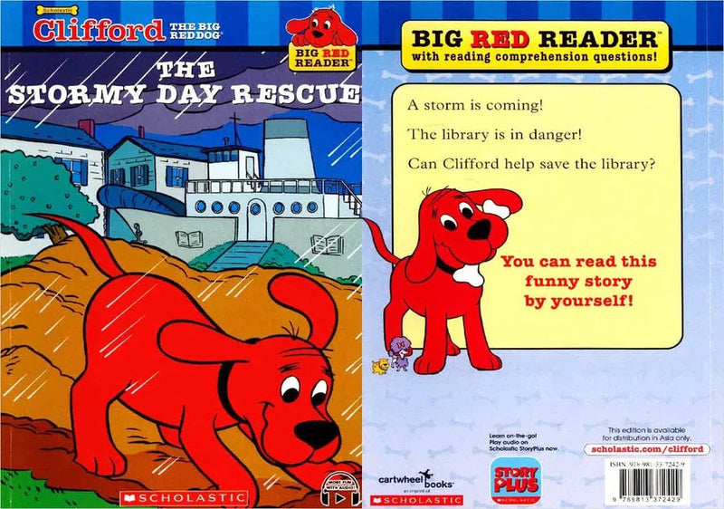 Clifford Big Red Adventure Set (10 Books with CD & QR code) - 買書書 BuyBookBook