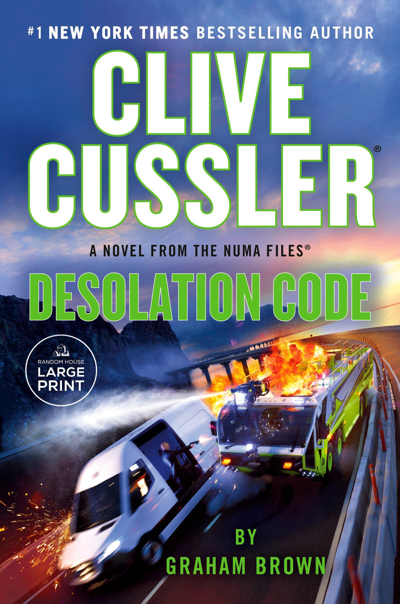 Clive Cussler Desolation Code-Adventure / action fiction-買書書 BuyBookBook