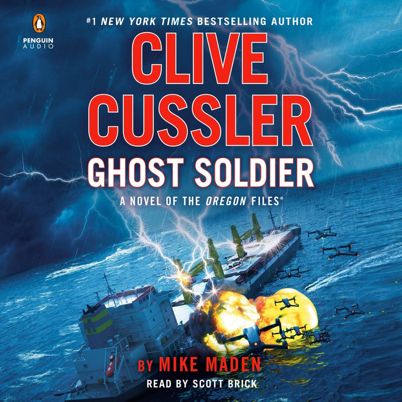 Clive Cussler Ghost Soldier-Adventure / action fiction-買書書 BuyBookBook