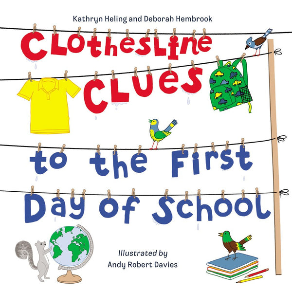 Clothesline Clues to the First Day of School-Children’s / Teenage fiction: General and modern fiction-買書書 BuyBookBook