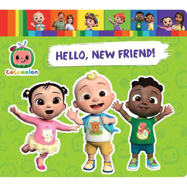 CoComelon Hello, New Friend!-Nonfiction: 學前基礎 Preschool Basics-買書書 BuyBookBook