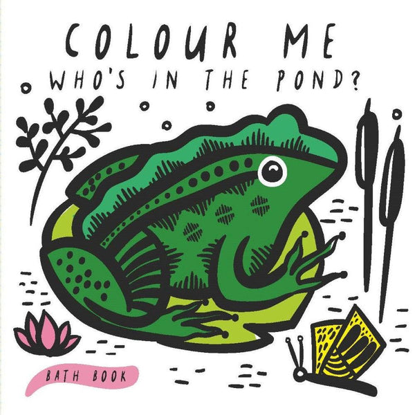 Colour Me Bath Book: Who's in the Pond?-Activity: 創作手工 Creating & Crafting-買書書 BuyBookBook