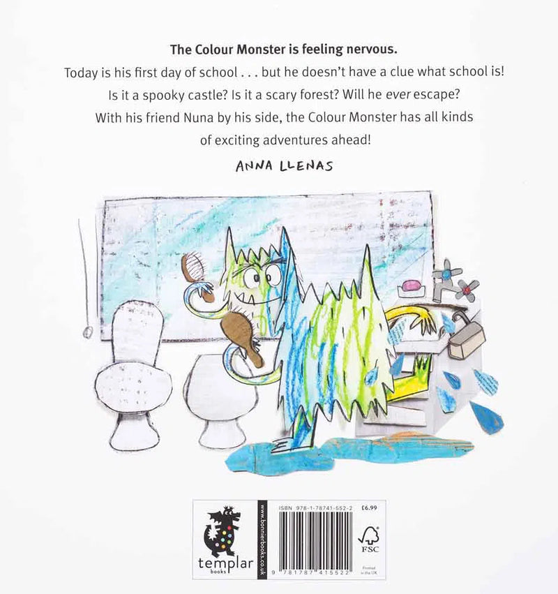 Colour Monster, The, Goes to School (Color Monster, The)-Fiction: 兒童繪本 Picture Books-買書書 BuyBookBook