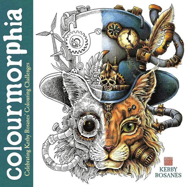 Colourmorphia-Adult colouring and activity books-買書書 BuyBookBook