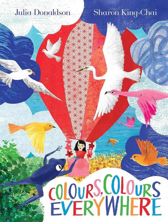 Colours, Colours Everywhere (Julia Donaldson)-Activity: 繪畫貼紙 Drawing & Sticker-買書書 BuyBookBook