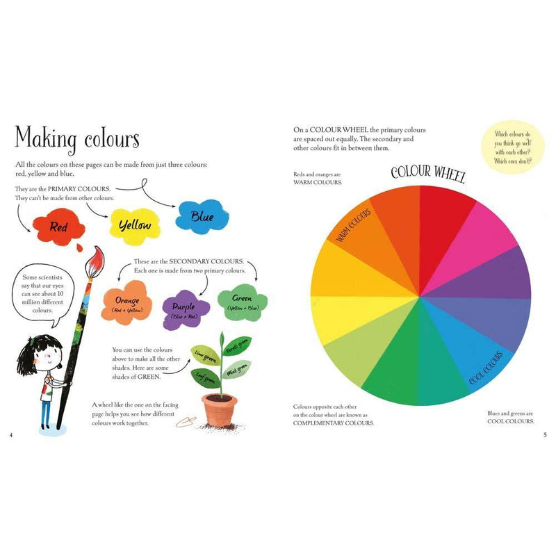 Colours (Usborne Book and Jigsaw) (25 pcs) Usborne