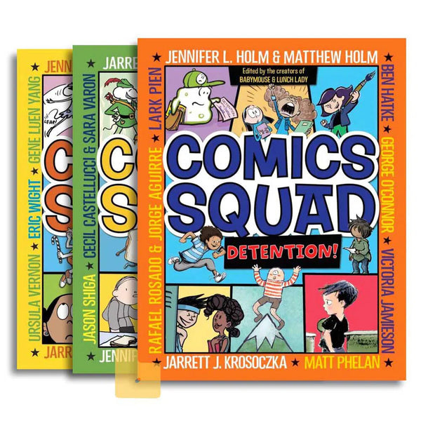 Comics Squad, The Bundle (Jennifer L. Holm) (Dave Pilkey) - 買書書 BuyBookBook